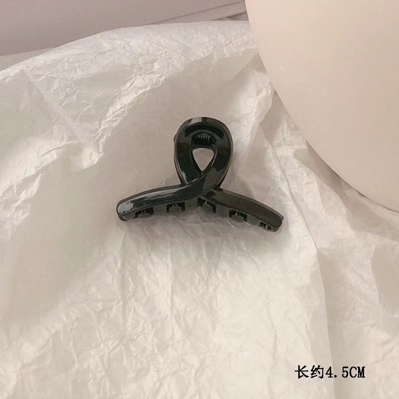 Korean version of ball head grip clip large torsion clip 4.5cm small shark clip with tooth hairband 8.5cmdiy hairpin bottom embryo - image 3
