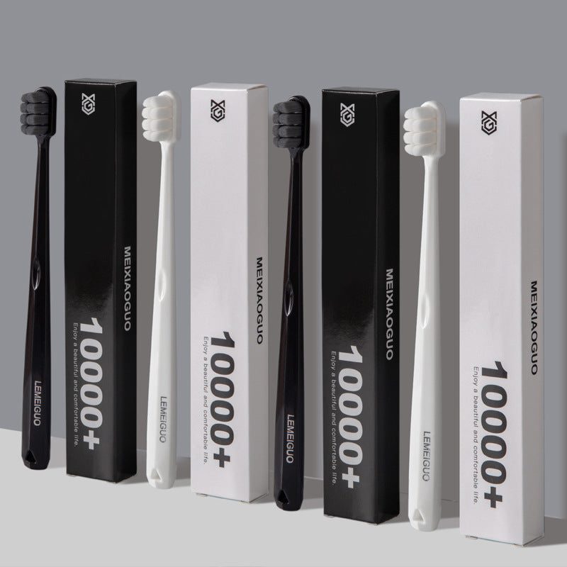 Le Meiguo Toothbrush Soft Hair High-end Toothbrush Household Beam Ten Thousand Hair Yangzhou Daifa Daily Use Toothbrush Wholesale - image 1