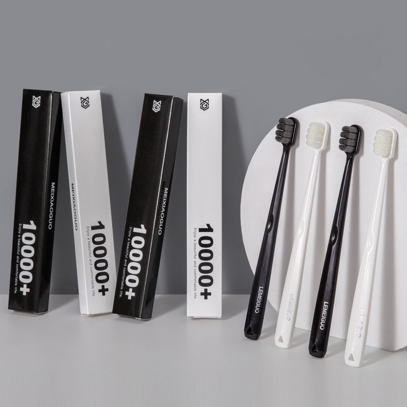 Le Meiguo Toothbrush Soft Hair High-end Toothbrush Household Beam Ten Thousand Hair Yangzhou Daifa Daily Use Toothbrush Wholesale - image 3