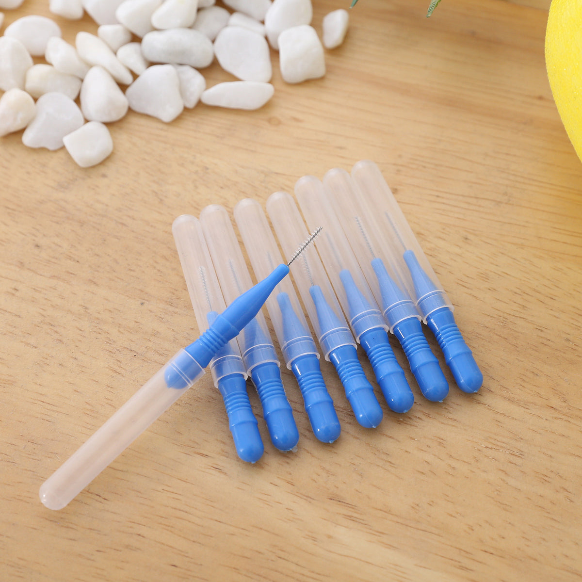Interdental Brush, Floss, Bristles, Interdental Cleaning, Oral Care, Tooth Protection, Small Toothbrush, Dental Floss, Floss Stick, Boxed - image 3