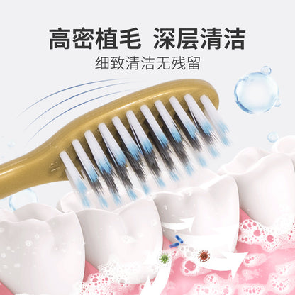 Wholesale single soft bristle toothbrush adult ultra-fine independent packaging soft household clean toothbrush factory genuine goods - image 4
