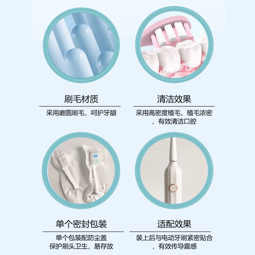 Suitable for usmile electric toothbrush head Y1/U1/U2/Y10/P10 adult universal replacement head - image 2