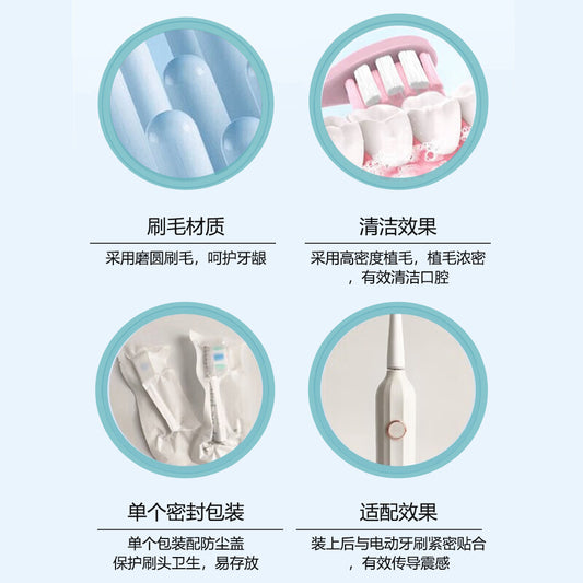 Suitable for usmile electric toothbrush head Y1/U1/U2/Y10/P10 adult universal replacement head - image 2