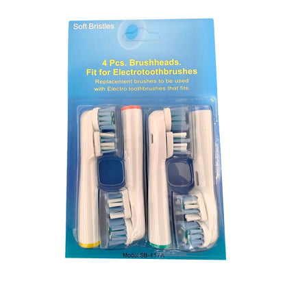 Electric Toothbrush Head Neutral Eb17/Sb-417A/Eb50A/Sb-17A Dupont Soft Bristles Replaceable Brush Head - image 4