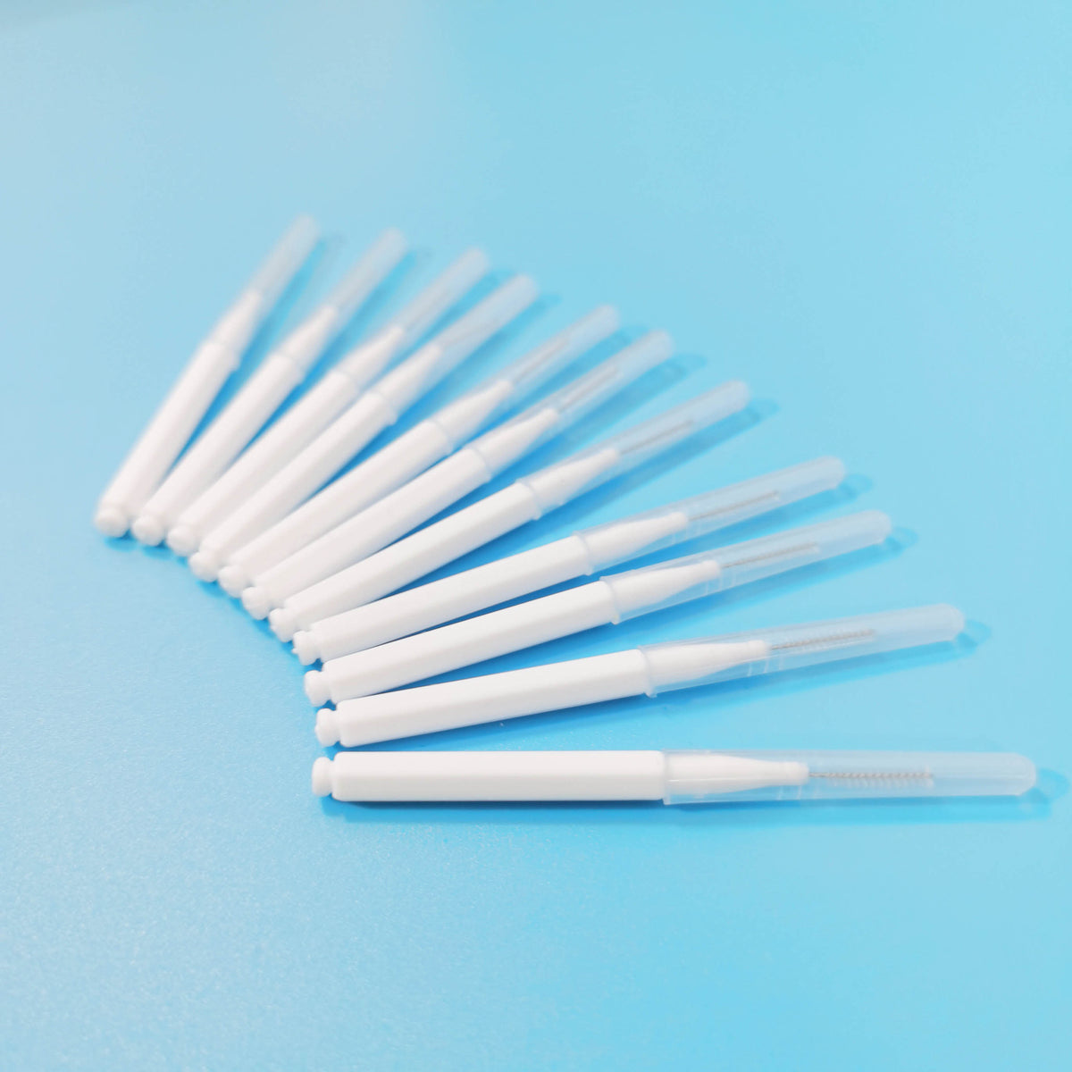 Disposable Dental Floss Sticks, Straight Interdental Brushes for Cleaning between Teeth, Wholesale Stainless Steel and Plastic Interdental Brushes - image 4