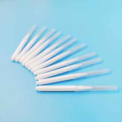 Disposable Dental Floss Sticks, Straight Interdental Brushes for Cleaning between Teeth, Wholesale Stainless Steel and Plastic Interdental Brushes - image 4