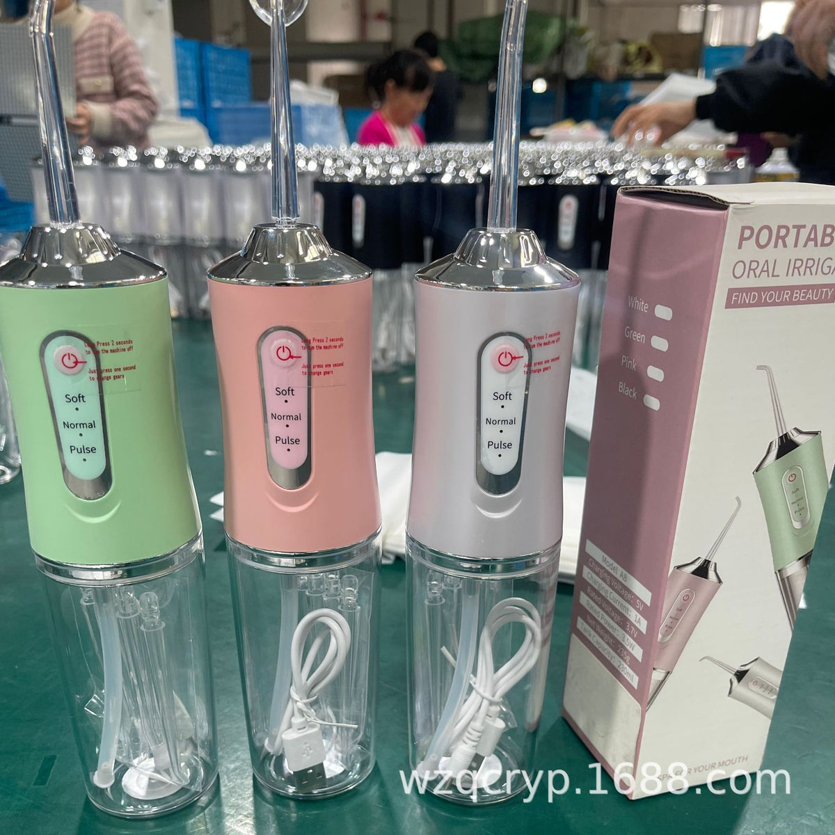 Cross-Border Amazon Electric Tooth Rinser Portable Household Tooth Water Line Rinser Oral Tooth Cleaning Toothbrush - image 2