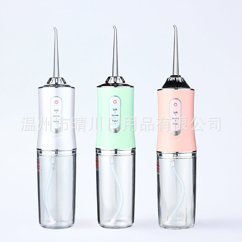 Cross-Border Amazon Electric Tooth Rinser Portable Household Tooth Water Line Rinser Oral Tooth Cleaning Toothbrush - image 4