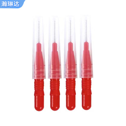 Oral Care In-Stock Interdental Brush Stainless Steel Soft-Bristle Interdental Brush Cross-Border Men's and Women's Dental Care Interdental Brush - image 4