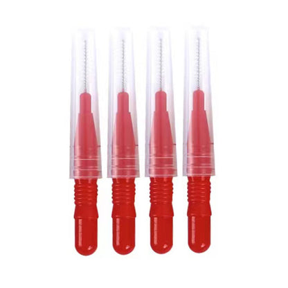 Oral Care In-Stock Interdental Brush Stainless Steel Soft-Bristle Interdental Brush Cross-Border Men's and Women's Dental Care Interdental Brush - image 5