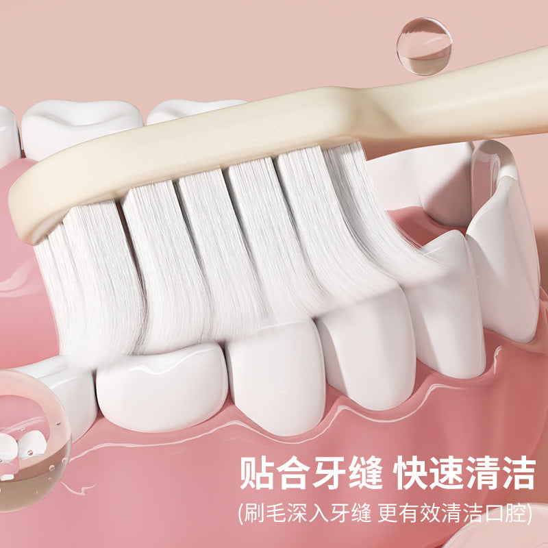 Hot Selling Supermarket Toothbrush Single Card with Dense Hair Adult Toothbrush Soft Bristles Advanced Toothbrush Factory Spot Wholesale - image 2