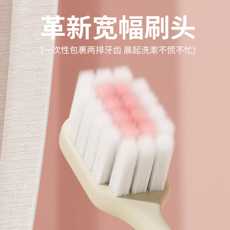 Hot Selling Supermarket Toothbrush Single Card with Dense Hair Adult Toothbrush Soft Bristles Advanced Toothbrush Factory Spot Wholesale - image 4
