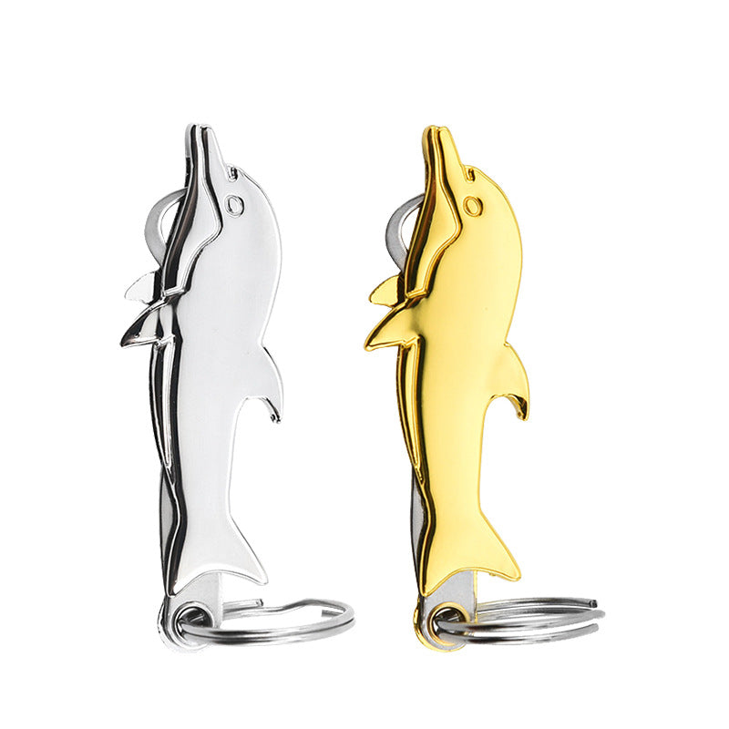 Cross-border 304 stainless steel folding toothpick portable multi-purpose bottle opener express tool tooth picker - image 5