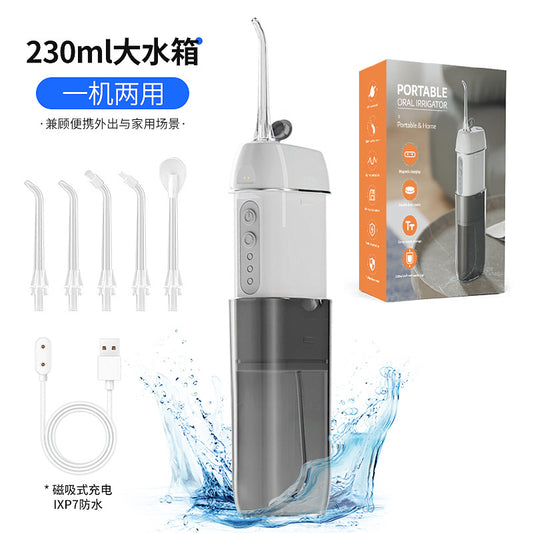 Piston pump cross-border dental scaler electric dental scaler portable dental scaler water dental floss to calculus foreign trade - image 1