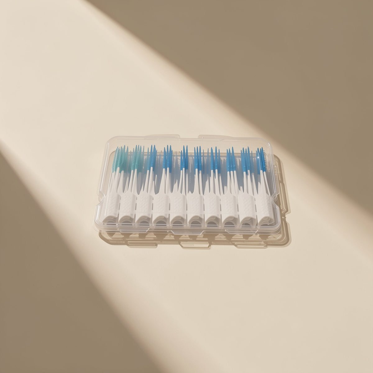 Gumsoft soft rubber I-type interdental brush, 200 pieces