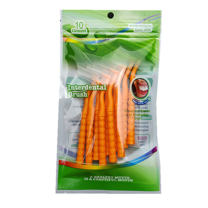 L-Shaped Interdental Brushing Gap Brush Orthodontic Toothbrush Wisdom Teeth Soft-Bristled Tooth Correction Interdental Brush Fine Toothbrush - image 4