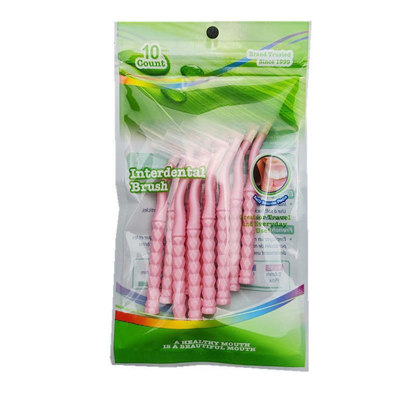 L-Shaped Interdental Brushing Gap Brush Orthodontic Toothbrush Wisdom Teeth Soft-Bristled Tooth Correction Interdental Brush Fine Toothbrush - image 5