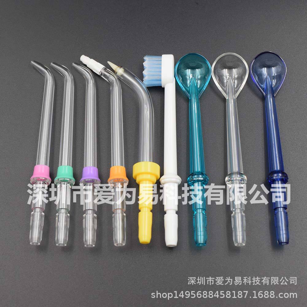 Foreign Trade Nozzle Applicable Waterpik Jiebi Dental Spray Head Water Floss Dental Cleaner Dental Cleaner Handle Spray Head - image 1