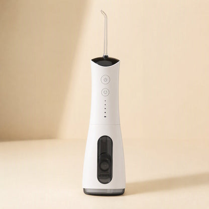 Adult household water flosser with a built-in battery and piston pump - view 5