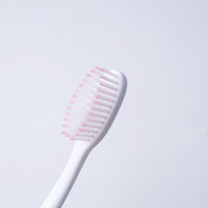 Toothbrush Large Head High Density Boxed Color High-Grade Soft Bristles Two-Color Independent Travel Tube Adult Household Toothbrush Wholesale - image 3