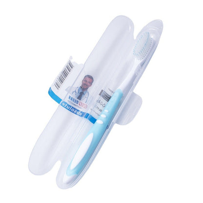 Toothbrush Large Head High Density Boxed Color High-Grade Soft Bristles Two-Color Independent Travel Tube Adult Household Toothbrush Wholesale - image 5