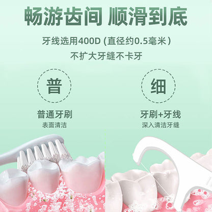 Ultra-Fine Dental Floss Sticks, 50 Pieces in a Box, Wholesale Disposable Dental Floss, Individually Packaged, Dental Floss for Oral Hospitals, Custom Logo - image 4
