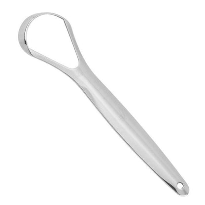 Stainless Steel Tongue Scraper U-Shaped Tongue Cleaner Tongue Scraper Set of Three Tongue Brushes Oral Cleaning Tongue Scraper - image 5