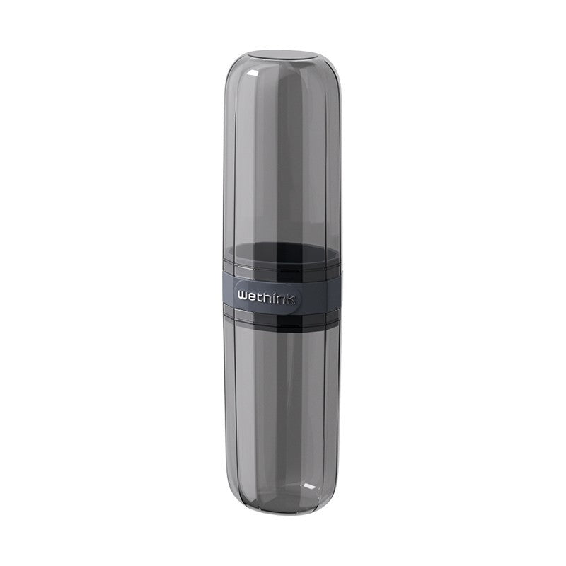 Travel Portable Toothbrush Toothpaste suit Storage Box Transparent Household Washing Cup Bathroom Multifunctional Brushing Cup - image 5
