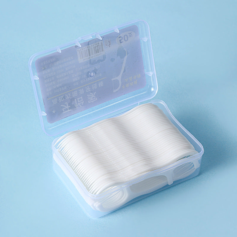 50 Pct Boxed Superfine Floss Stick Home Pack Plastic Toothpick Bow Portable Boxed Floss Wholesale - image 4