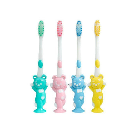 4 Pack High-grade Children's Toothbrush Soft Hair Baby's Teeth Protecting 3/12 Years Old Gum Protecting Soft Soft Soft Silk Cleaning Manual Teeth Protecting - image 5