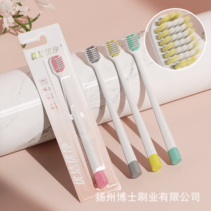 in stock soft bristle toothbrush high quality toothbrush household cleaning oral comfort independent packaging factory direct sales - image 4