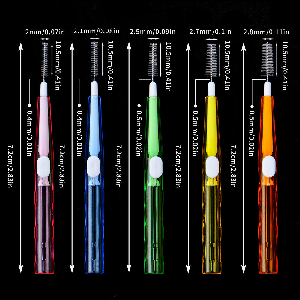 Interdental Brushes for Orthodontic Braces, 60 Pieces/Box, Special Orthodontic Care Box - image 3