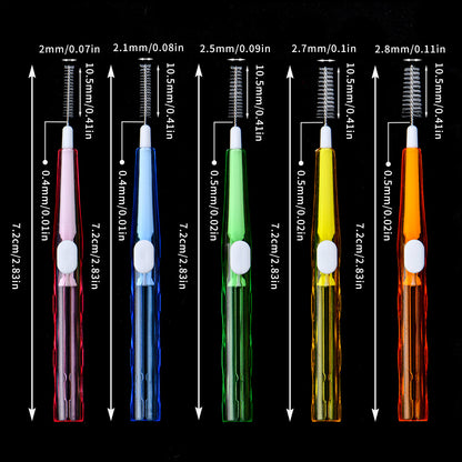 Interdental Brushes for Orthodontic Braces, 60 Pieces/Box, Special Orthodontic Care Box - image 3