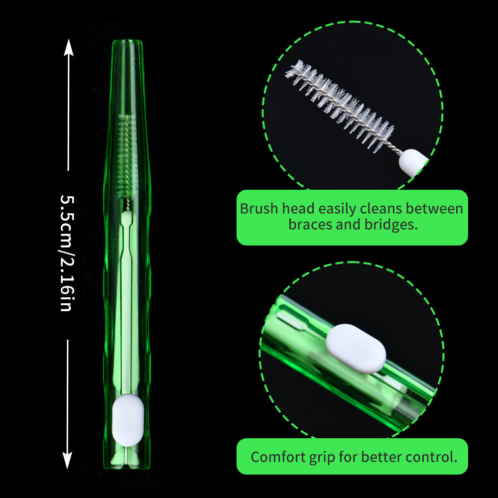 Interdental Brushes for Orthodontic Braces, 60 Pieces/Box, Special Orthodontic Care Box - image 4