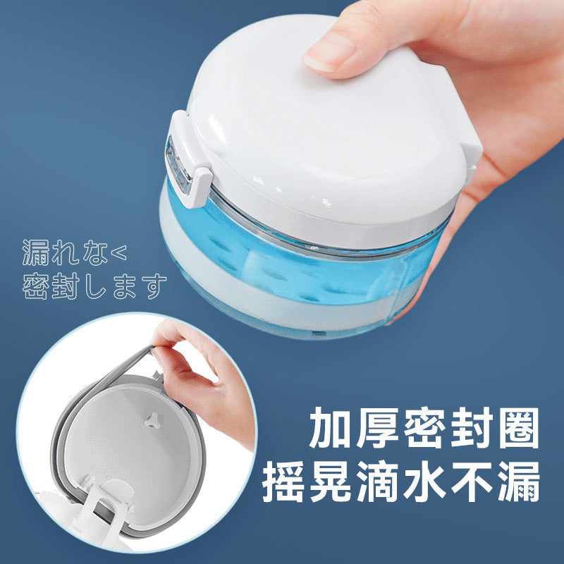 Portable Denture Portable Cleaning Box Invisible Braces Storage Box Orthodontic Holder Box Teeth Appliance - image 4