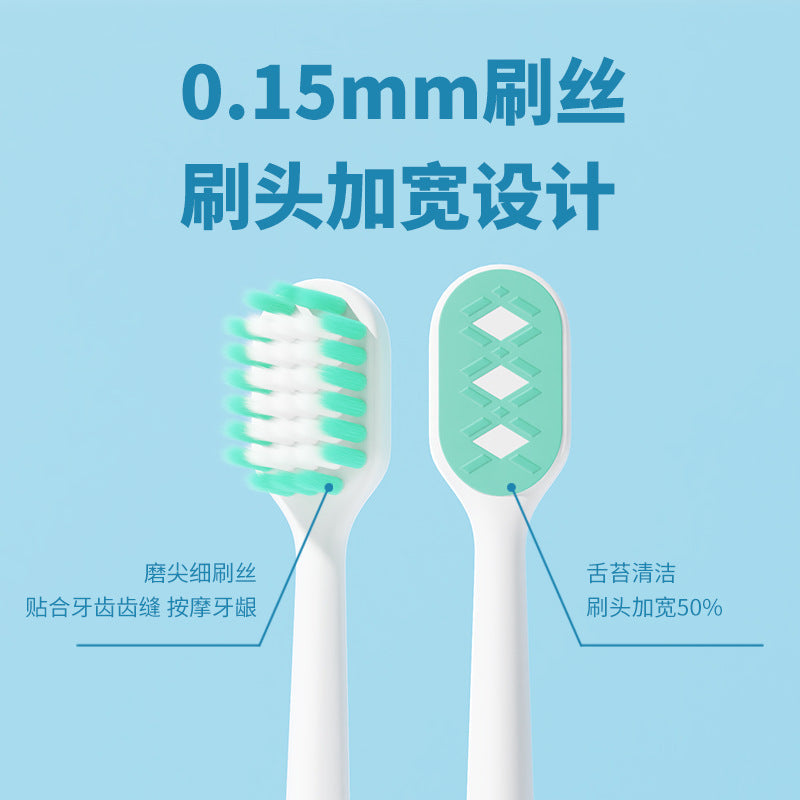 Hot selling single soft bristle toothbrush simple design high-end color matching toothbrush couple toothbrush wholesale factory in stock - image 3