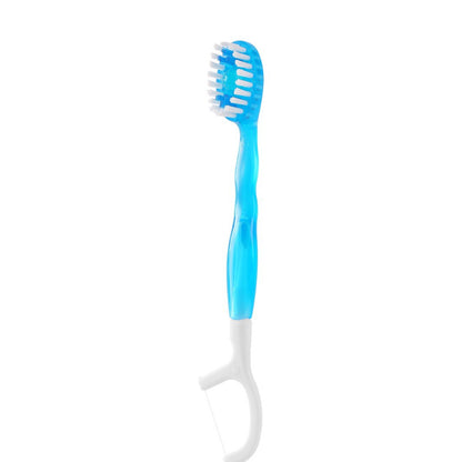 Disposable Pop-Up Toothbrush Oral Odor Removal Soft-Bristled Toothpick Floss Home Travel Portable Independent Packaging - image 5