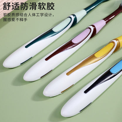 Household high-grade toothbrush wholesale filament soft bristle toothbrush adult big head toothbrush independent packaging toothbrush high density brush filament - image 3