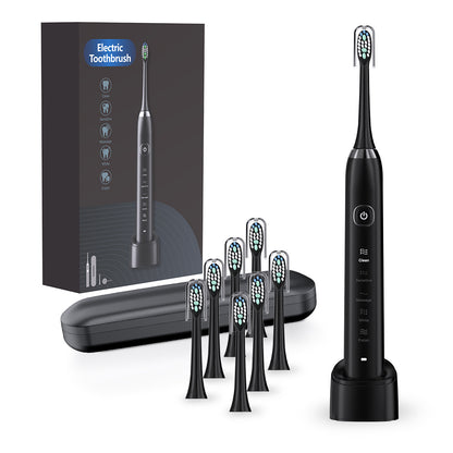 Cross-border Hot Sale 8 Brush Head Electric Toothbrush Adult Rechargeable Soft Brush Electric Toothbrush Magnetic Levitation - image 1