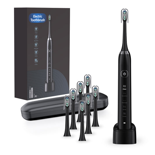 Cross-border Hot Sale 8 Brush Head Electric Toothbrush Adult Rechargeable Soft Brush Electric Toothbrush Magnetic Levitation - image 1