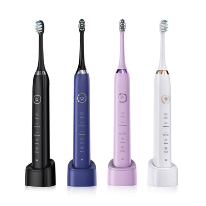 Cross-border Hot Sale 8 Brush Head Electric Toothbrush Adult Rechargeable Soft Brush Electric Toothbrush Magnetic Levitation - image 2