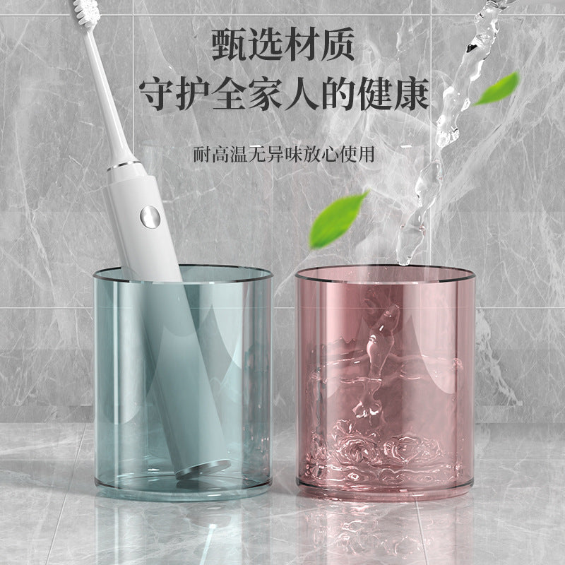 Cross-border Explosions Gold-plated Toothbrush Rack Toothpaste Rack Mouthwash Cup Wall-mounted Brushing Cup Household Toothbrush Holders - image 3