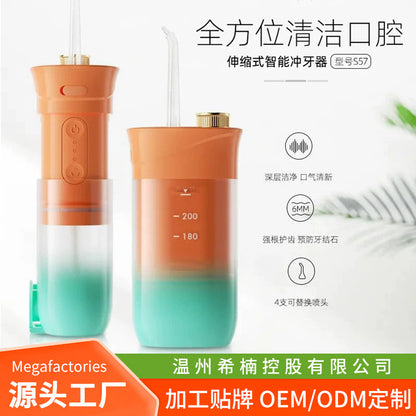 Cross-border portable oral cleaning instrument household mini dental scaler dental water floss electric dental scaler - image 1
