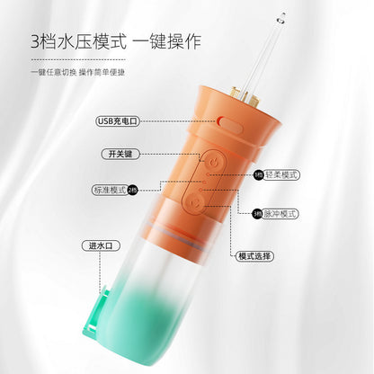 Cross-border portable oral cleaning instrument household mini dental scaler dental water floss electric dental scaler - image 2