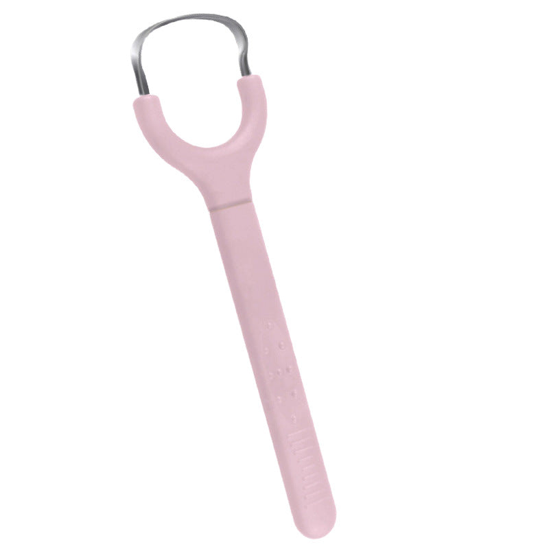 New Style 304 Stainless Steel Y-Shaped Tongue Scraper Cleaning Tongue Odor Removal Tongue Scraper Portable Tongue Coating Brush - image 5