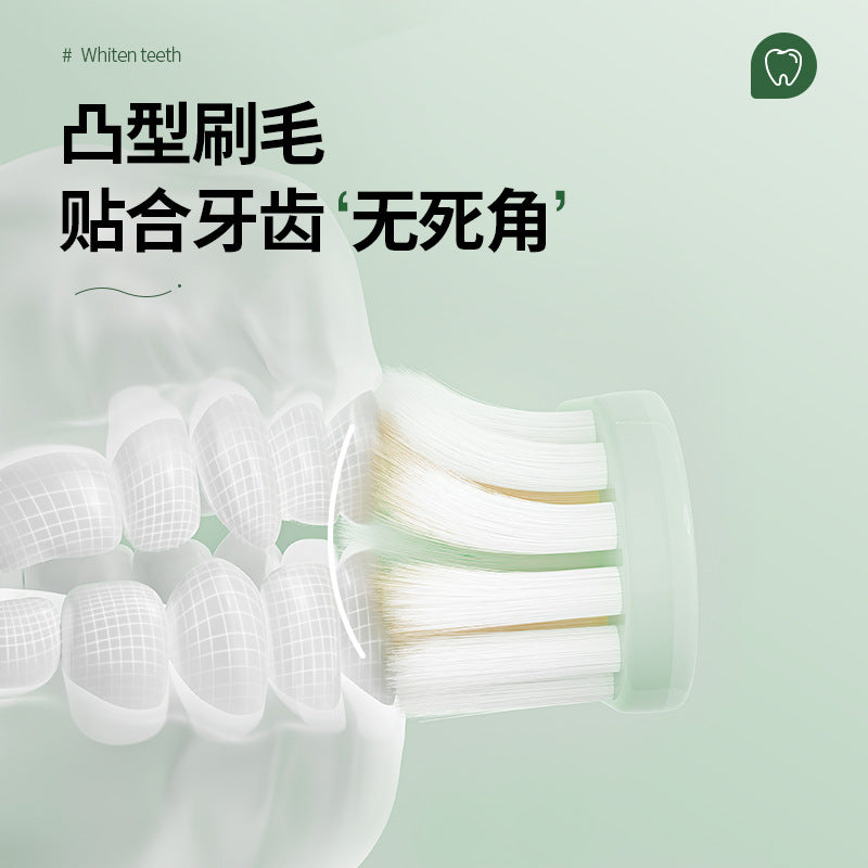 Japanese-Style Wide-Head Soft-Bristled Toothbrush 3-Pack Adult Soft Household Toothbrush with Soft Bristles for Senior Adults Starting from One Piece - image 4