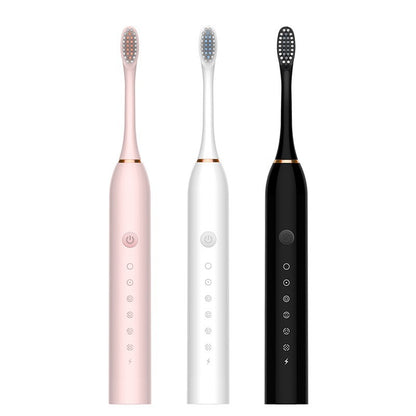 Cross-Border Electric Toothbrush Rechargeable Portable Fully Automatic Universal Ultrasonic Tooth Rinser for Adults and Children Manufacturer Wholesale - image 5