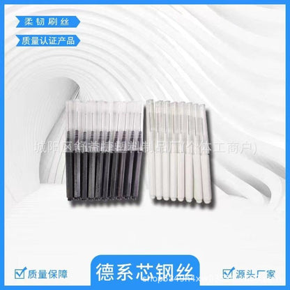 10 Pieces/Bag Pencil-Shaped Interdental Brushes Direct from the Manufacturer, Interdental Brushes with Dust-Proof Cover, Beauty Brushes - image 3