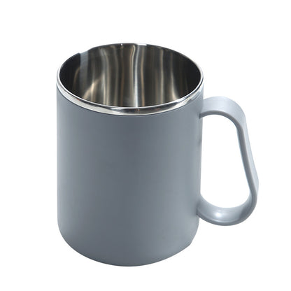 Bathroom Stainless Steel Mouthwash Cup High-value Student Dormitory Wash Cup Ins Wind Brush Cup Household Toothbrush Cup - image 5
