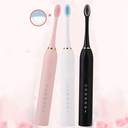 Cross-border Electric Toothbrush Adult Automatic Couples Toothbrush Household Children Charging Waterproof Electric Toothbrush - image 4